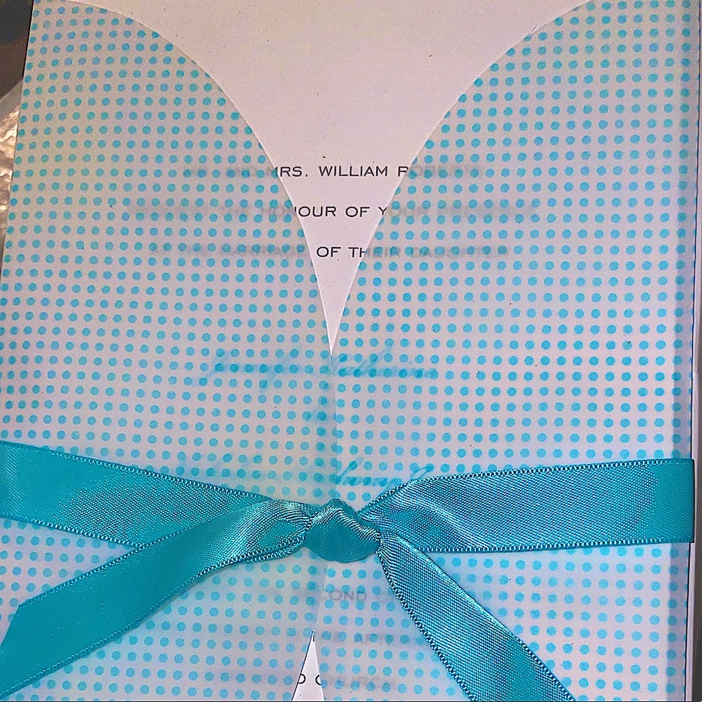 New in box- 40 wedding invitations.